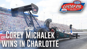 Corey Michalek wins Top Alcohol Dragster at Circle K NHRA Four-Wide Nationals