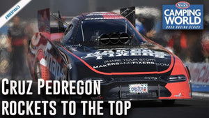 Cruz Pedregon rockets to the top in Pomona