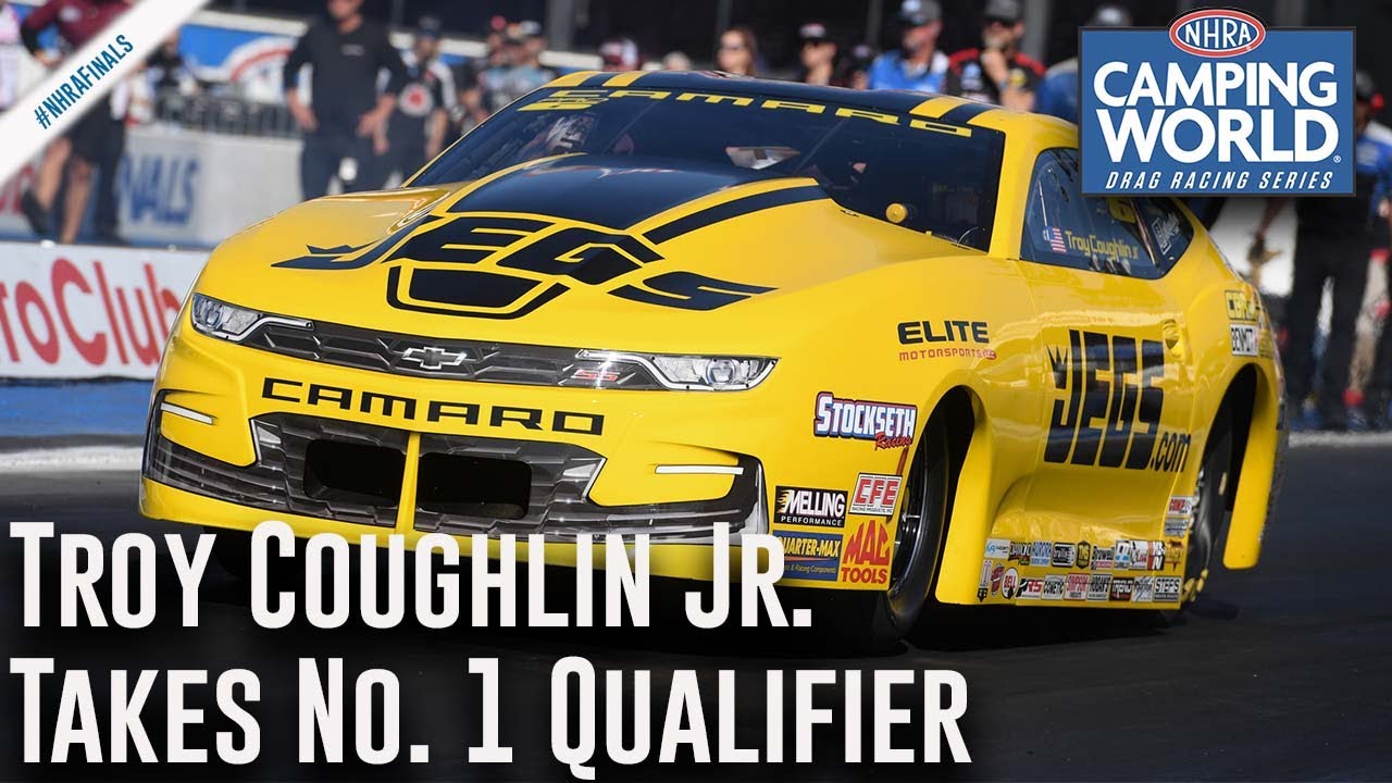 Troy Coughlin Jr. takes second career No. 1 qualifier