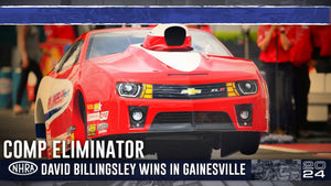 David Billingsley wins Comp Eliminator at the Amalie Motor Oil NHRA Gatornationals