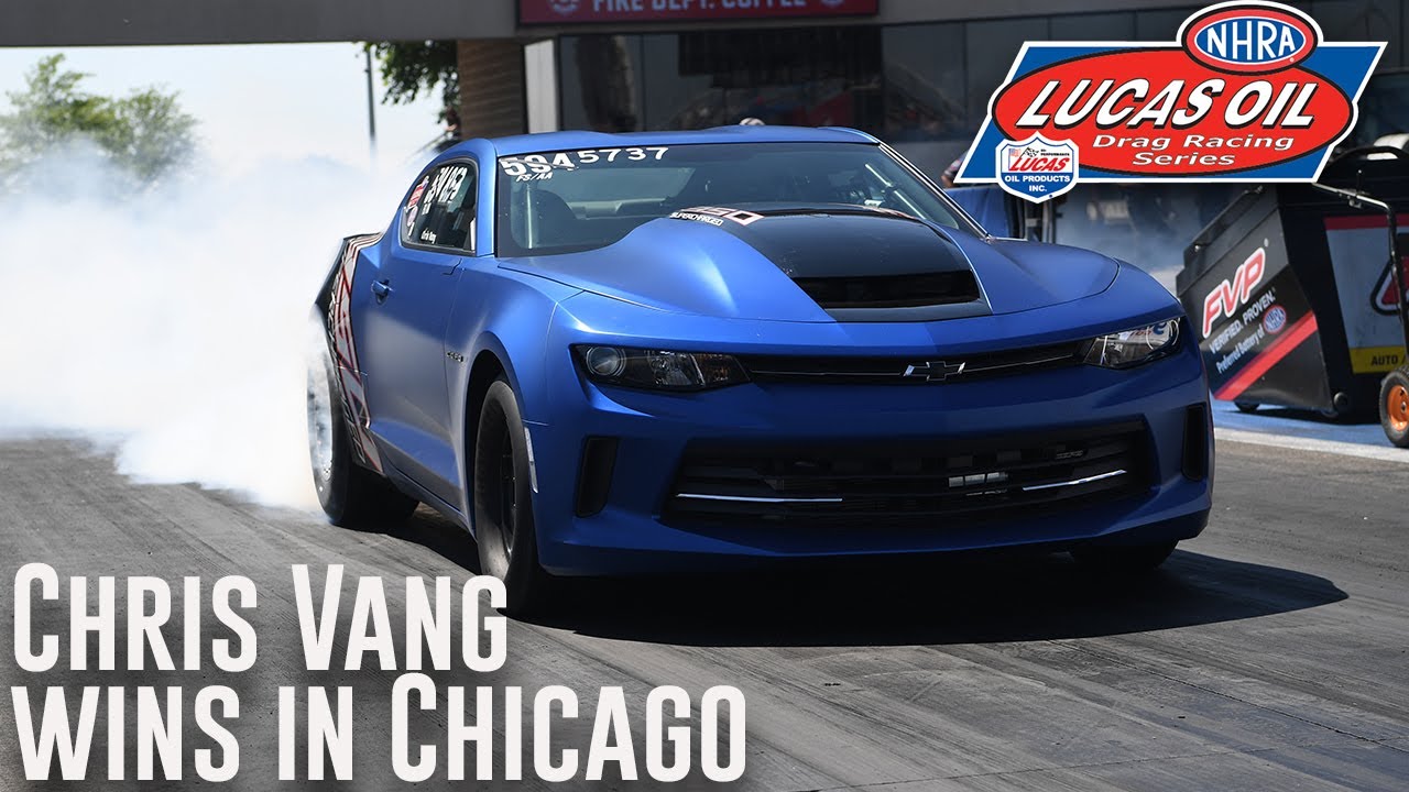 Chris Vang wins Stock at the Gerber Collision & Glass Route 66 Nationals presented by Peak