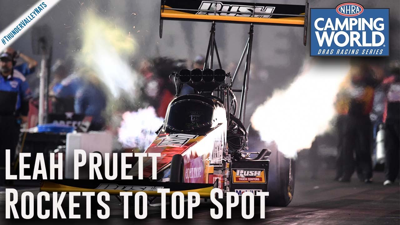 Leah Pruett rockets to the top spot in Bristol