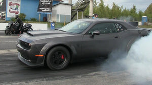 Hayabusa vs Dodge Demon - drag racing