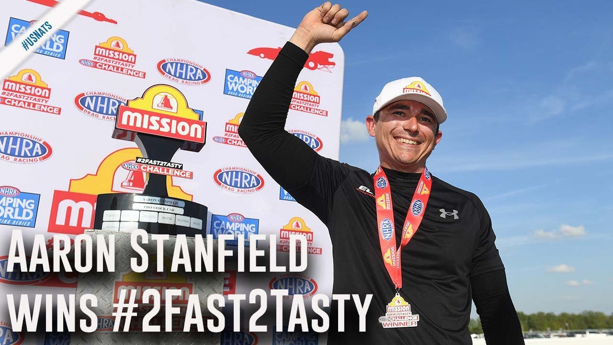 Mission #2Fast2Tasty Challenge Pro Stock Winner Indy: Aaron Stanfield ...