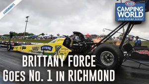 Brittany Force goes No. 1  and gets her third track record in Richmond