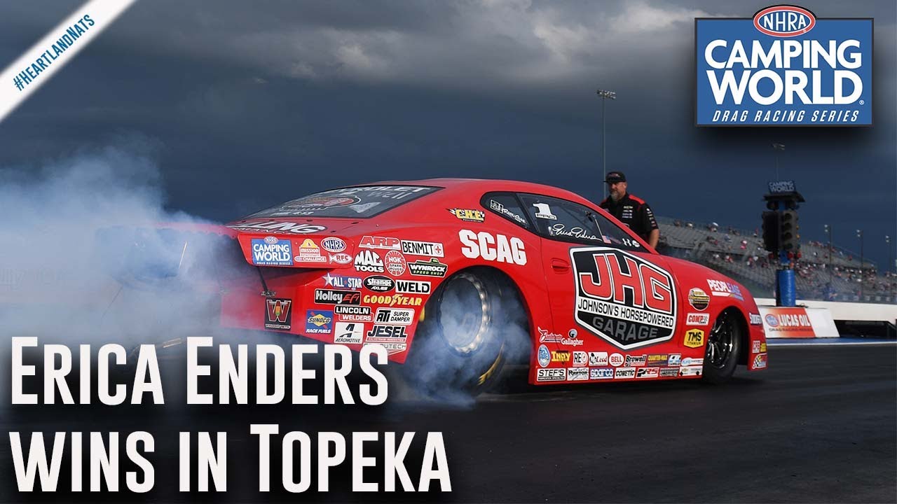 Erica Enders wins in Topeka