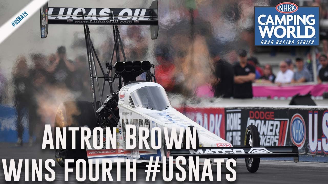 Antron Brown wins the Big Go for a fourth time