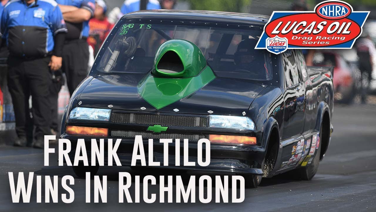 Frank Altilo wins Super Gas at Virginia NHRA Nationals