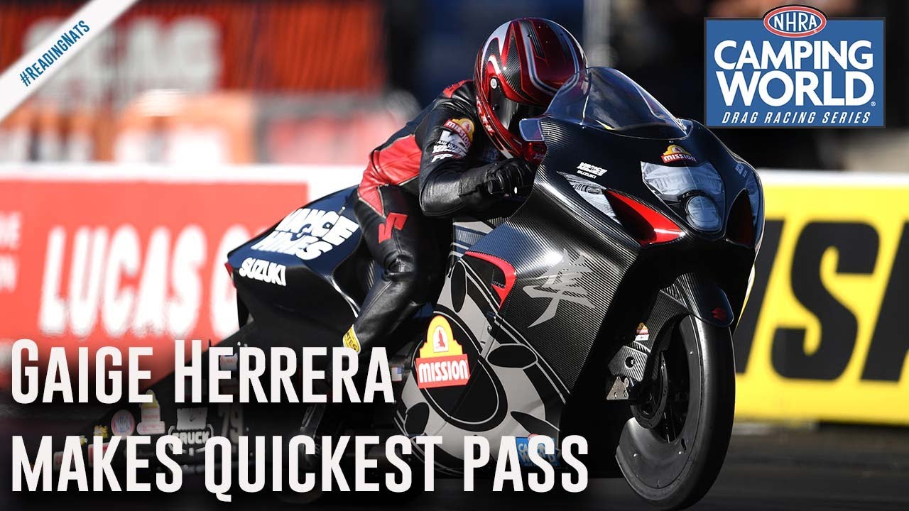 Gaige Herrera makes quickest pass in Maple Grove Raceway history