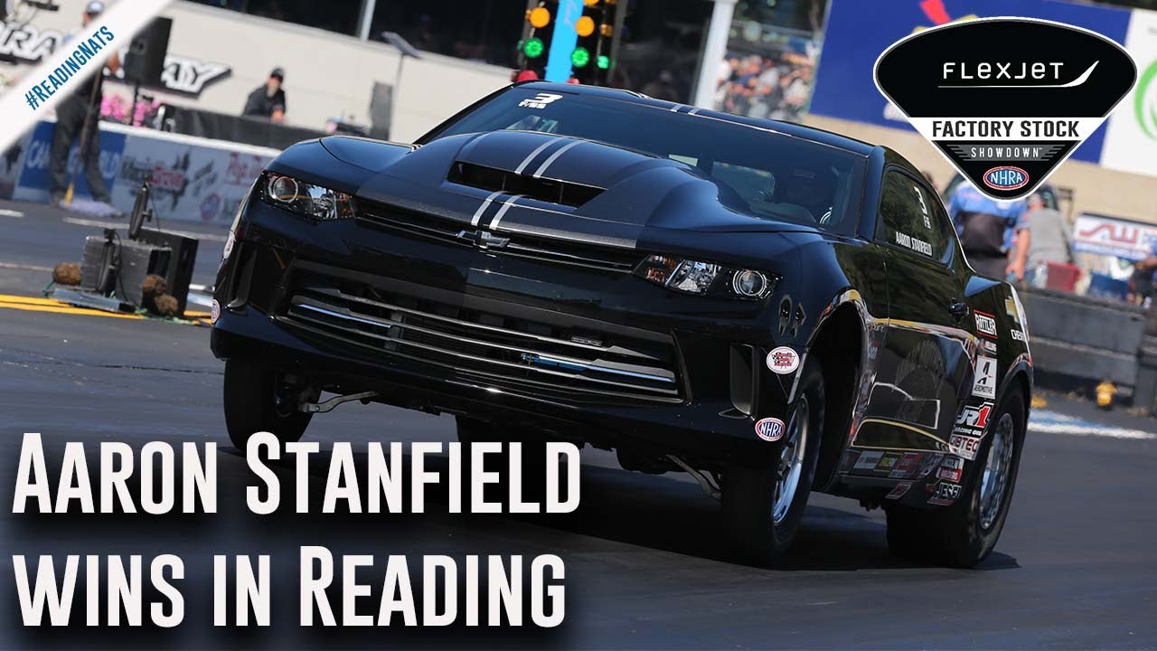 Aaron Stanfield wins Factory Stock Showdown at Pep Boys NHRA Nationals