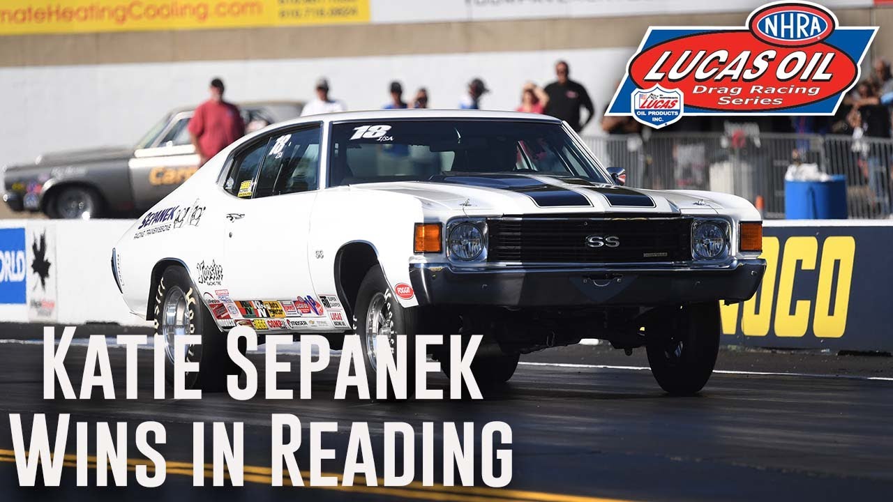 Katie Sepanek wins Stock at Pep Boys NHRA Nationals