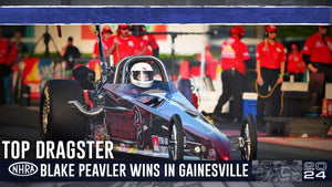 Blake Peavler wins Top Dragster at the Amalie Motor Oil NHRA Gatornationals