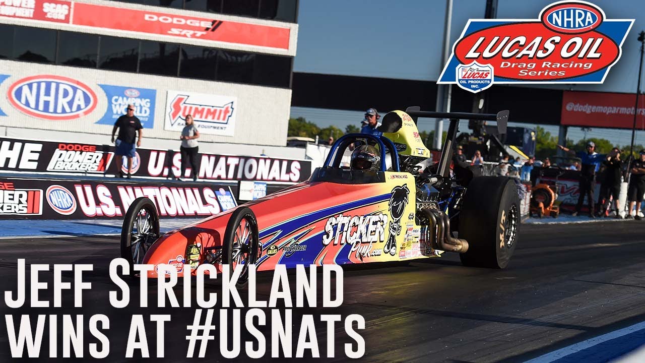 Jeff Strickland wins Top Dragster at Dodge Power Brokers U.S. Nationals
