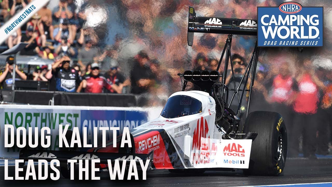 Doug Kalitta leads the way in Seattle