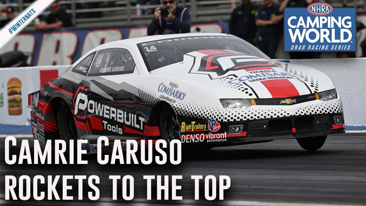 Camrie Caruso rockets to the top in Pomona