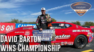 2022 Factory Stock Showdown Champion David Barton