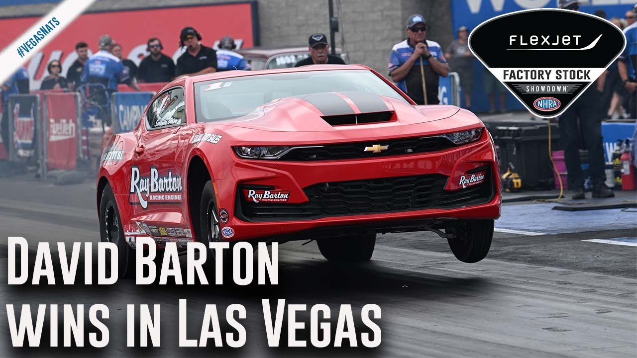 David Barton wins Factory Stock Showdown at the NHRA Nevada Nationals