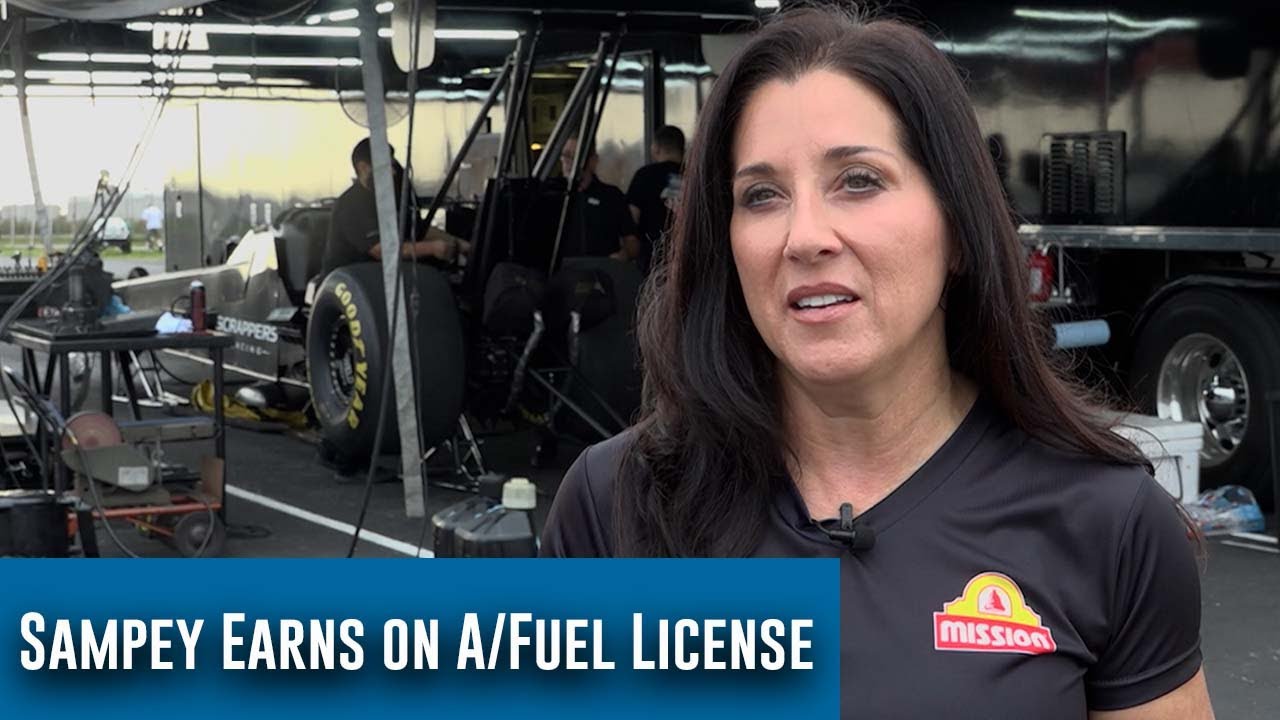 Angelle Sampey earns A/Fuel license for late 2023 debut