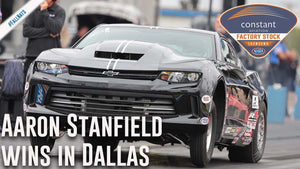 Aaron Stanfield wins Factory Stock Showdown in Dallas