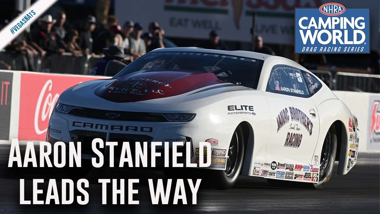 Aaron Stanfield leads the way in Las Vegas