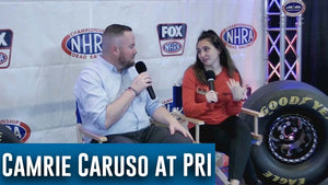 Camrie Caruso recaps rookie season and more at the NHRA Stage at the PRI Show