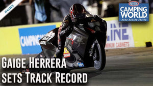 Gaige Herrera sets Texas Motorplex track E.T. record