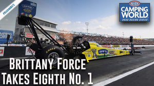 Brittany Force takes eighth No. 1 qualifier of the season