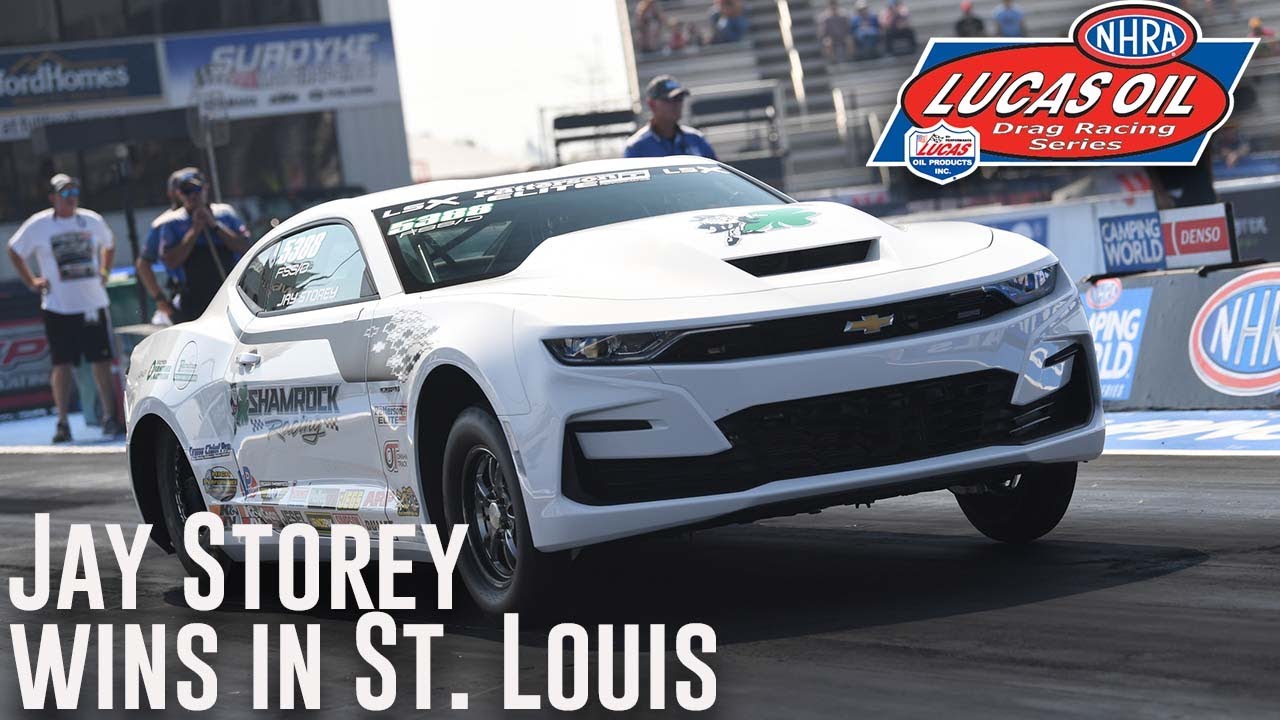 Jay Storey wins Super Stock at the NHRA Midwest Nationals