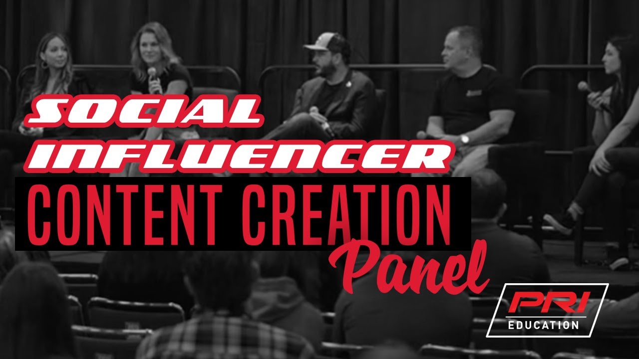 PRI's Inaugural Social Influencer Content Creation Panel