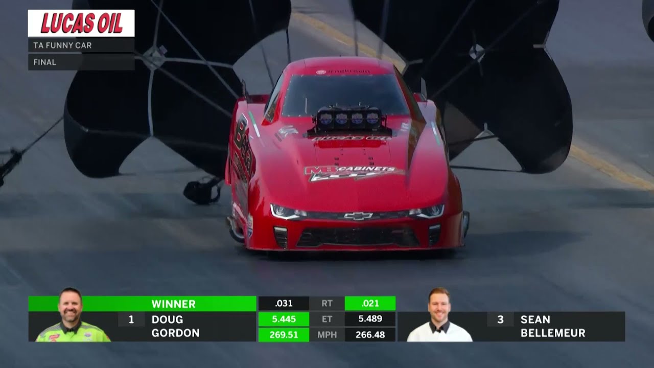 Mopar Express Lane NHRA Nationals Top Alcohol Funny Car winner: Doug Gordon