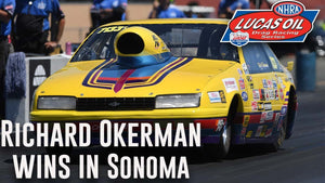 Richard Okerman wins Top Sportsman at the DENSO NHRA Sonoma Nationals