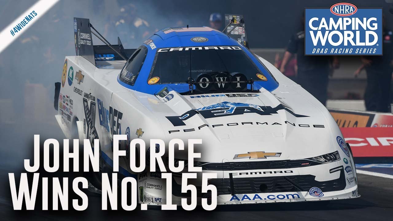 John Force collects 155th Wally with win in Charlotte