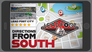 Directions to Lead Foot City from the South (Tampa, Florida)