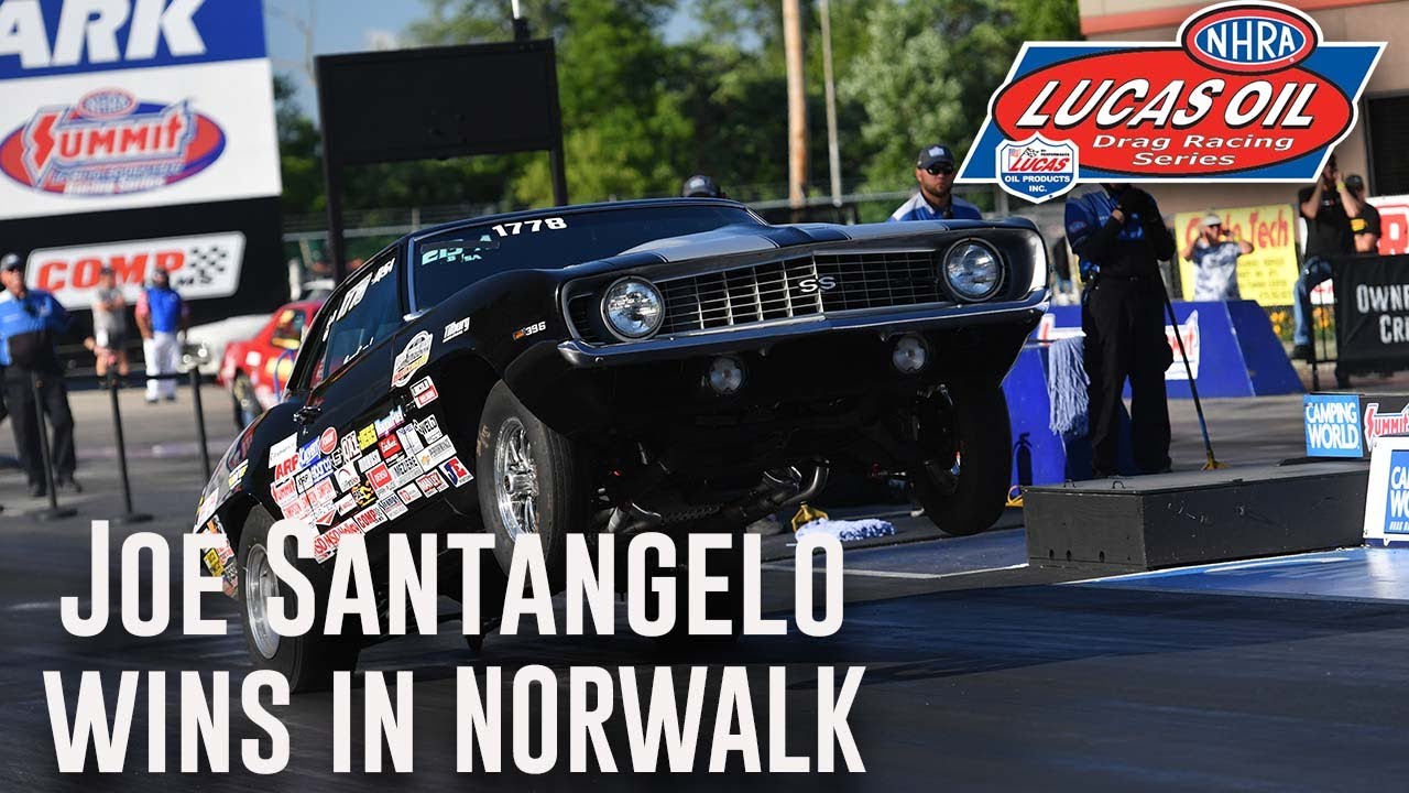 Joe Santangelo wins Stock at Summit Racing Equipment NHRA Nationals