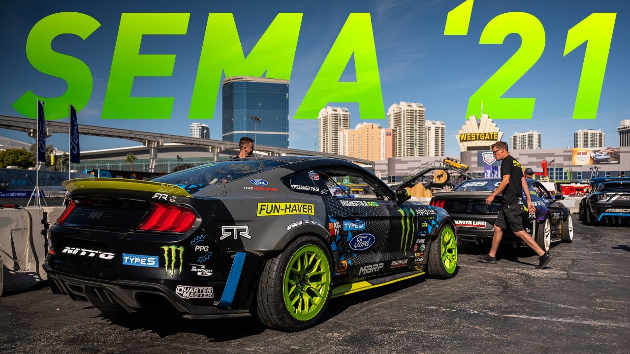 Race cars, race parts, racers, and PRI at the 2021 SEMA Show!