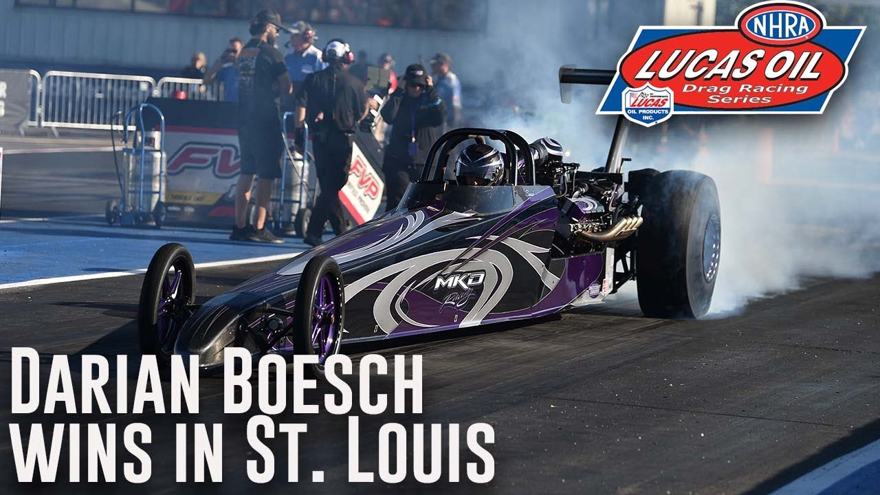 Darian Boesch wins Top Dragster at NHRA Midwest Nationals