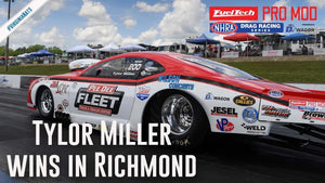 Tylor Miller wins first career NHRA Pro Mod Wally