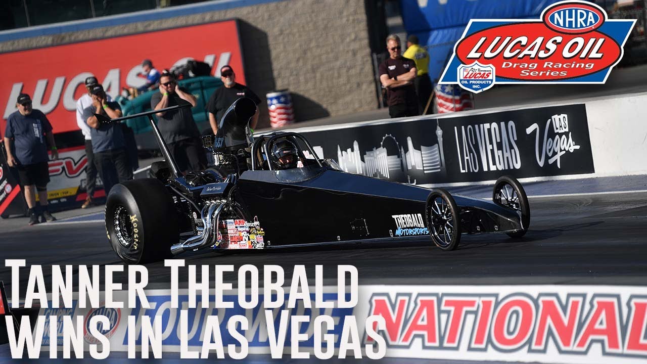 Tanner Theobald wins Super Comp at NHRA Four-Wide Nationals