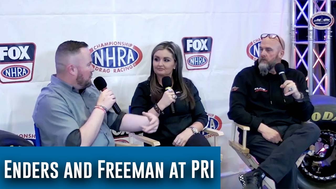 Erica Enders and Richard Freeman recap championship season and more at PRI