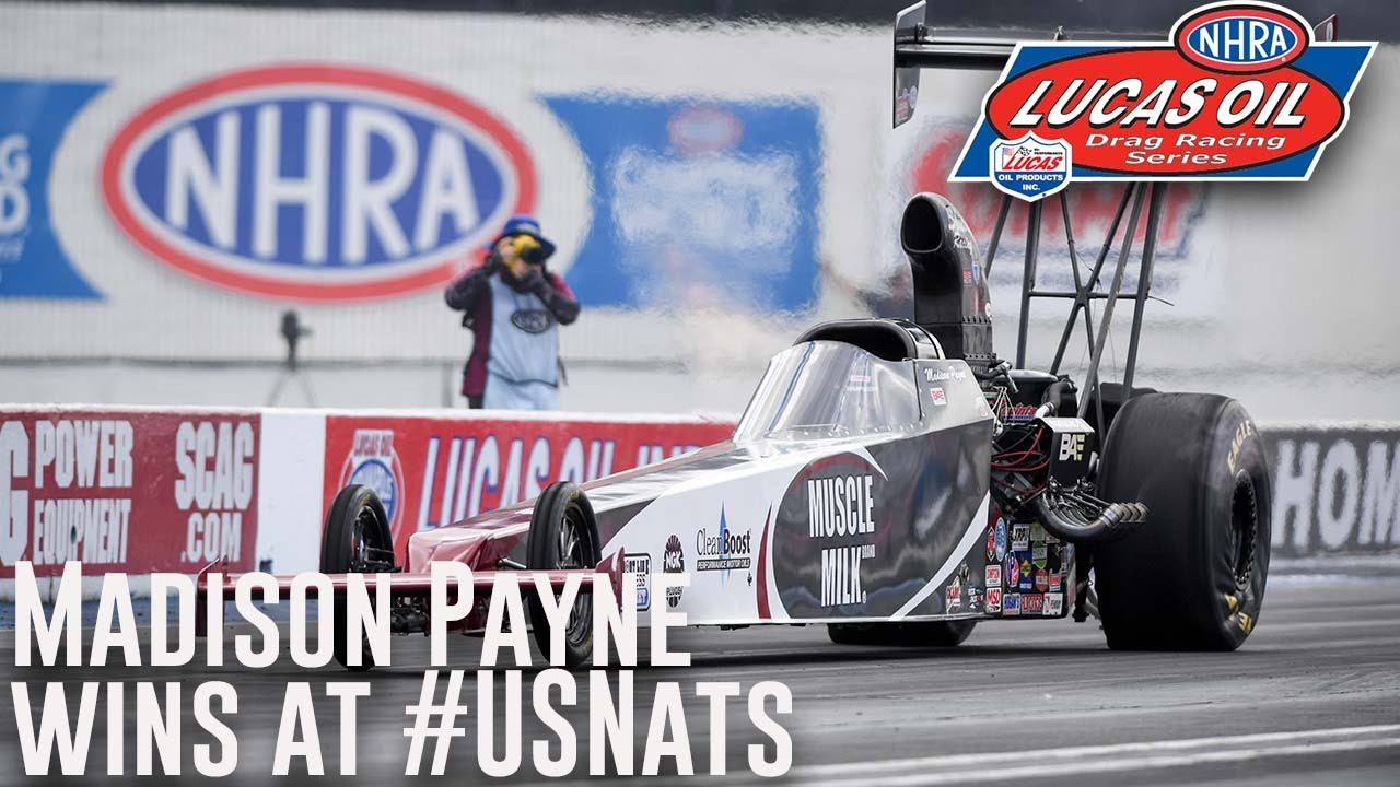 Madison Payne wins Top Alcohol Dragster at Dodge Power Brokers U.S. Nationals