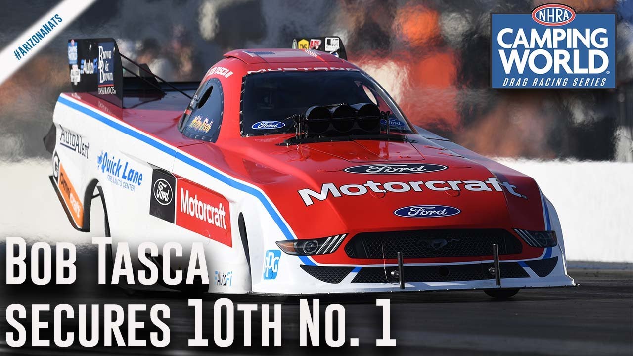 Bob Tasca secures 10th No. 1 qualifier of his career