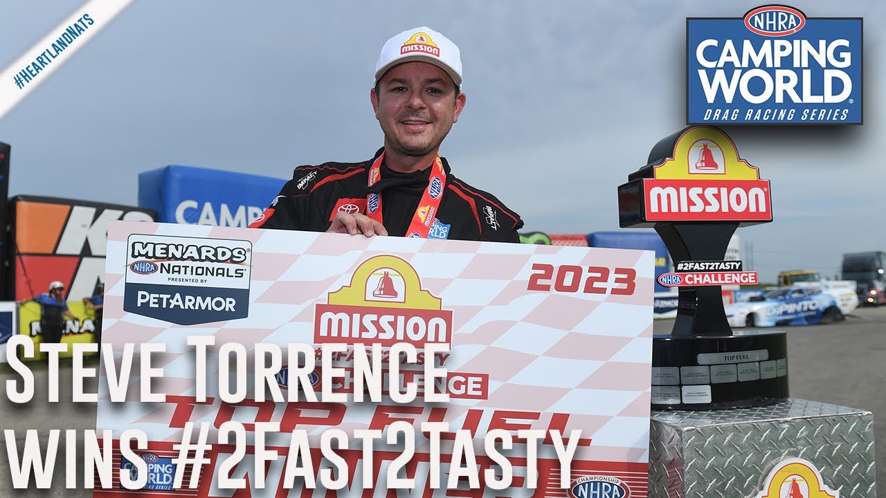 Mission #2Fast2Tasty Challenge Top Fuel Winner Topeka: Steve Torrence