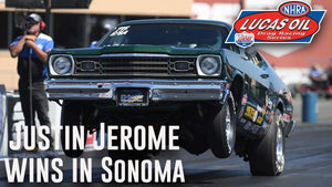 Justin Jerome wins Stock at the DENSO NHRA Sonoma Nationals