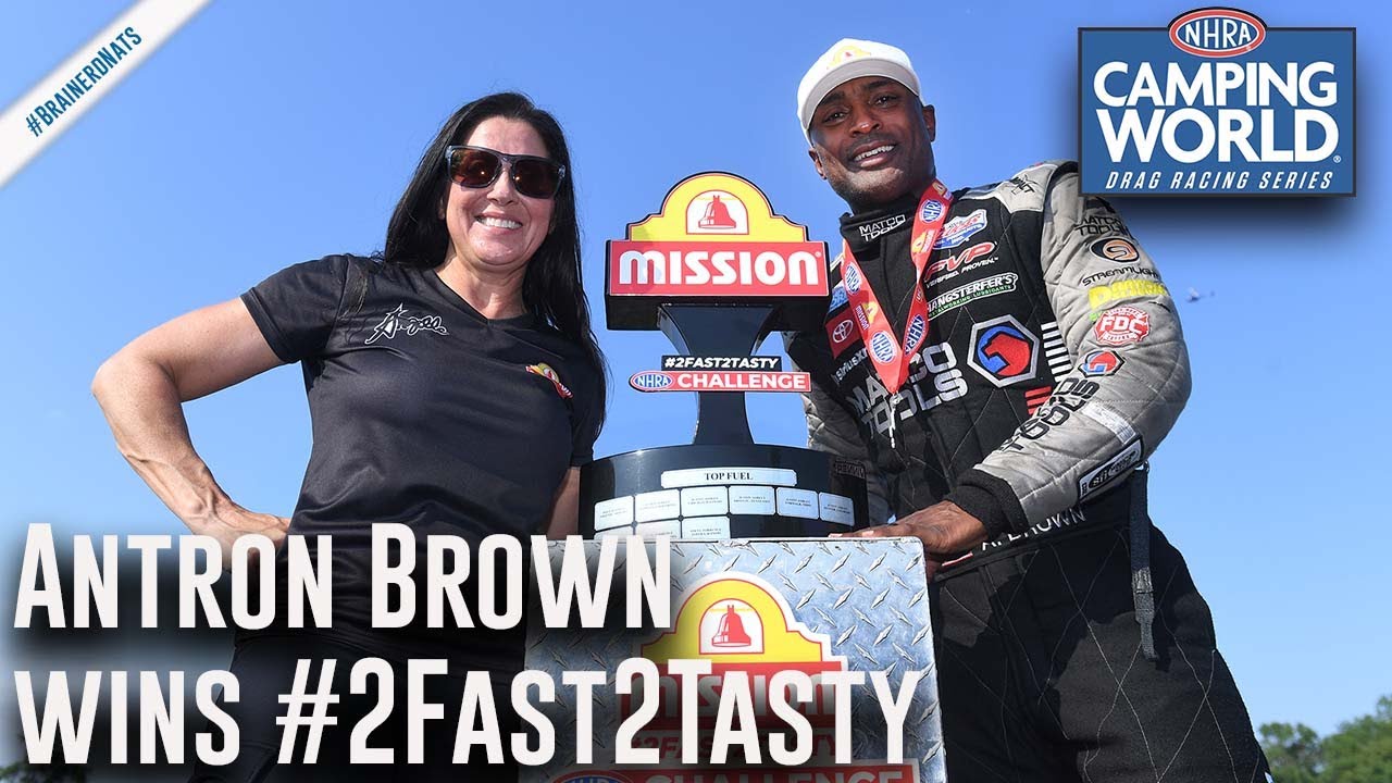 Mission #2Fast2Tasty Challenge Top Fuel Winner Brainerd: Antron Brown