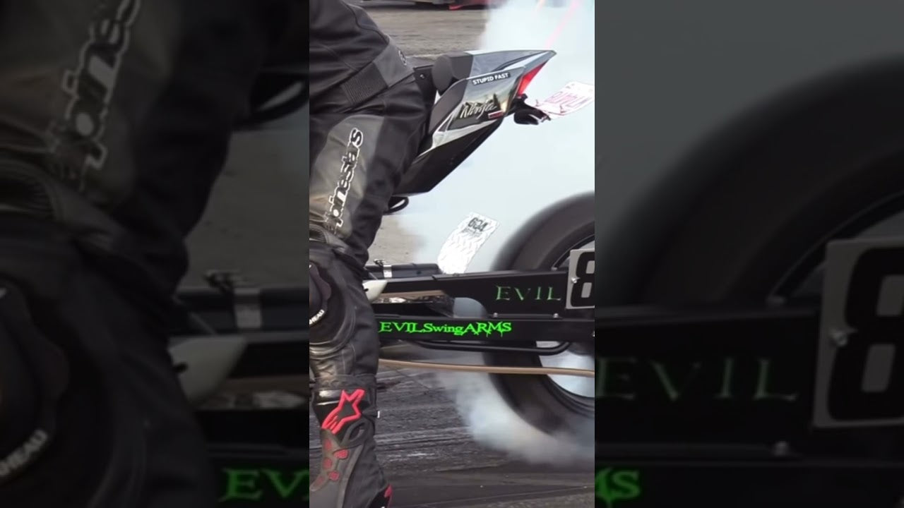 H2R Kawasaki Burnout