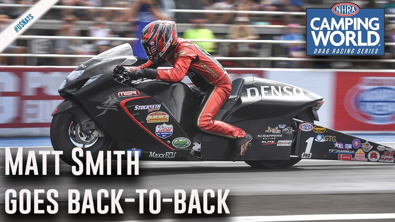 Matt Smith wins back-to-back Dodge Power Brokers U.S. Nationals