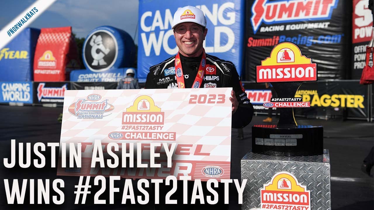 Mission #2Fast2Tasty Challenge Top Fuel Winner Norwalk: Justin Ashley