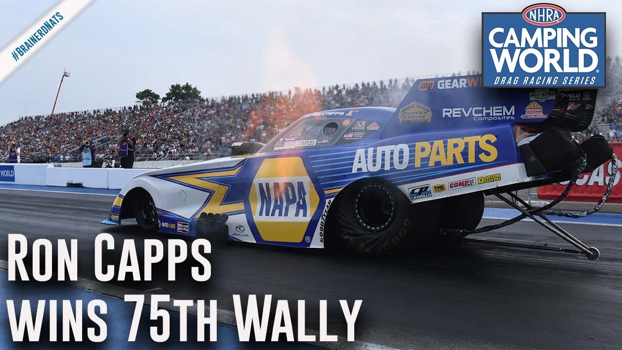 Ron Capps wins his 75th career NHRA National Event