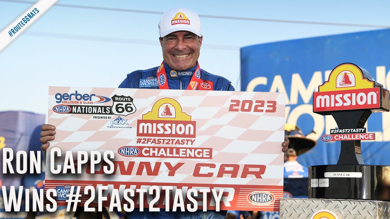 Ron Capps wins the Mission #2Fast2Tasty Challenge