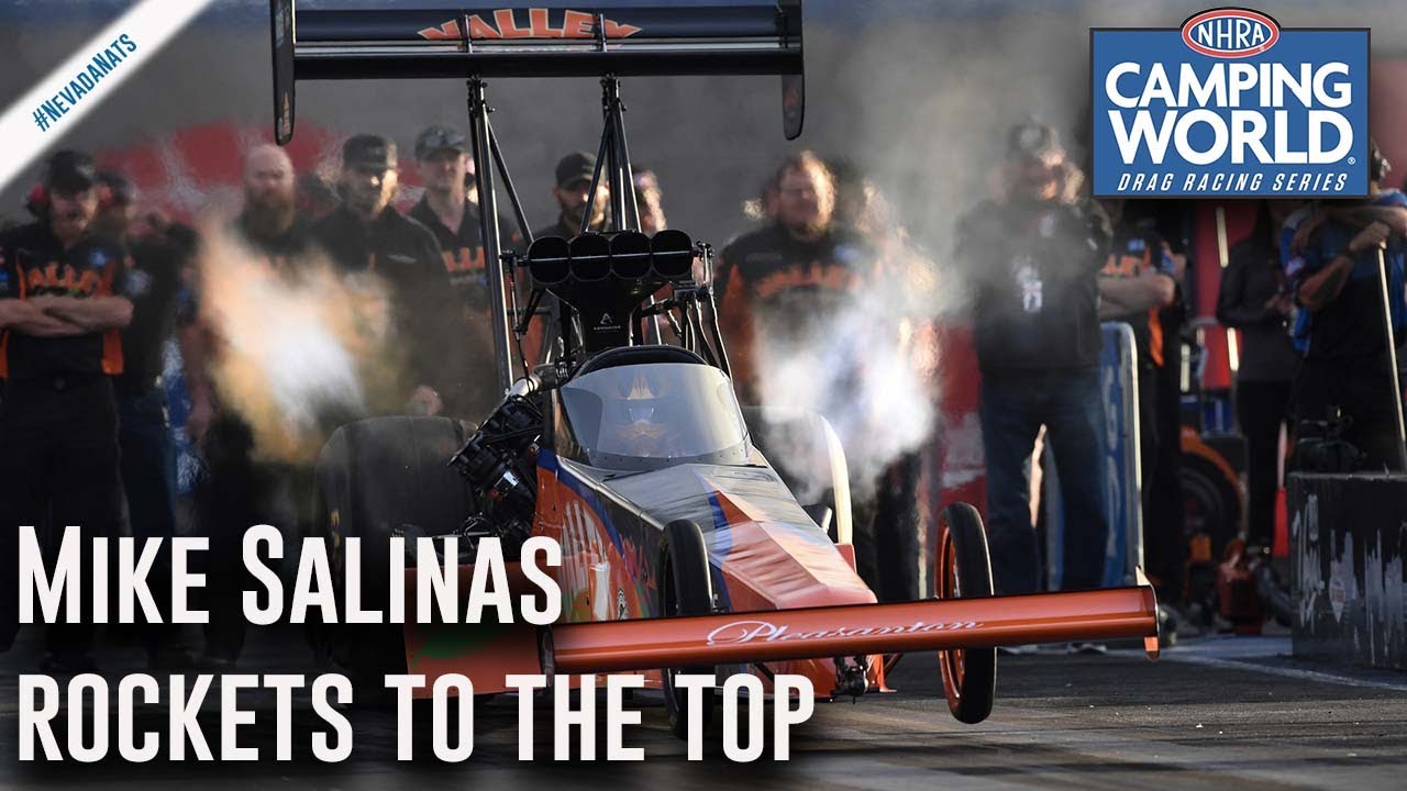 Mike Salinas rockets to the top in Las Vegas